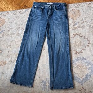 AYR Women's Blue Flare & Wide Leg Jeans - The Secret Sauce Style 32